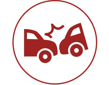 Auto angefahren Auto angefahren