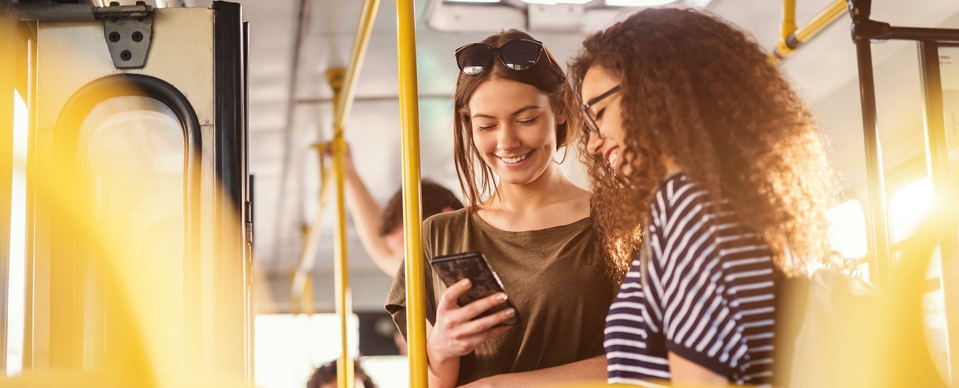 Nachhaltigkeit im Verkehr - öffentliche Verkehrsmittel