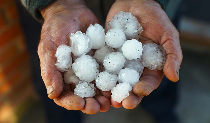 Wetterextrem Hagel Wetterextrem Hagel